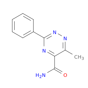 1,2,4-Triazine-5-carboxamide, 6-methyl-3-phenyl-
