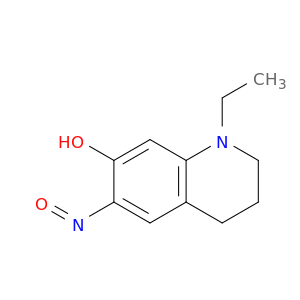 7-Quinolinol, 1-ethyl-1,2,3,4-tetrahydro-6-nitroso-