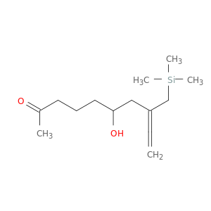 8,9-Decadien-2-one, 6-hydroxy-8-[(trimethylsilyl)methyl]-