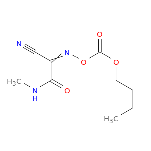 Acetamide, 2-[[(butoxycarbonyl)oxy]imino]-2-cyano-N-methyl-
