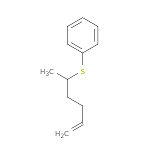 Benzene, [(1-methyl-4-pentenyl)thio]-