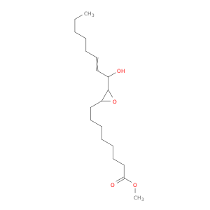 Oxiraneoctanoic acid, 3-(1-hydroxy-2-octenyl)-, methyl ester