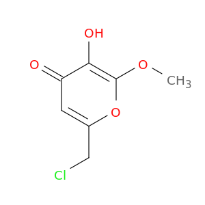 4H-Pyran-4-one, 6-(chloromethyl)-3-hydroxy-2-methoxy-