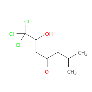 4-Heptanone,1,1,1-trichloro-2-hydroxy-6-methyl-