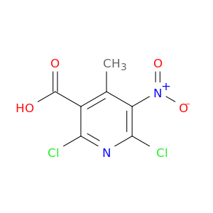 3-Pyridinecarboxylic acid, 2,6-dichloro-4-methyl-5-nitro-