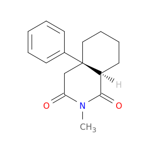 1,3(2H,4H)-Isoquinolinedione, hexahydro-2-methyl-4a-phenyl-, trans-