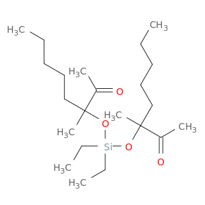 2-Octanone, 3,3'-[(diethylsilylene)bis(oxy)]bis[3-methyl-