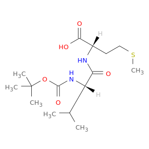 L-Methionine, N-[N-[(1,1-dimethylethoxy)carbonyl]-L-valyl]-