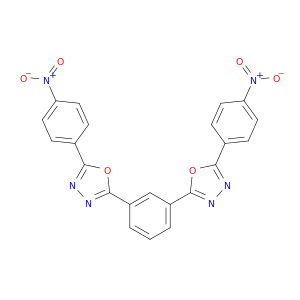 1,3,4-Oxadiazole, 2,2'-(1,3-phenylene)bis[5-(4-nitrophenyl)-