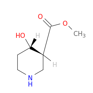 3-Piperidinecarboxylicacid, 4-hydroxy-, methyl ester, (3R,4S)-rel-