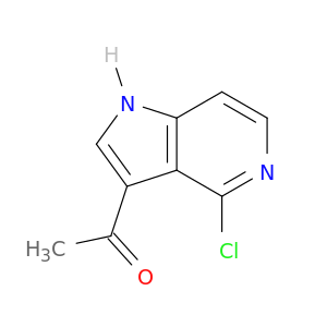 1-(4-氯-1H-吡咯并[3,2-C]吡啶-3-基)乙酮