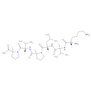 L-Proline, L-lysyl-L-valyl-L-leucyl-L-prolyl-L-valyl-