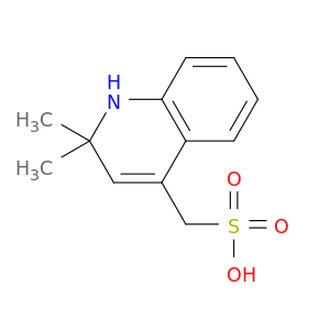4-Quinolinemethanesulfonic acid, 1,2-dihydro-2,2-dimethyl-