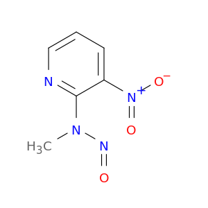 2-Pyridinamine, N-methyl-3-nitro-N-nitroso-