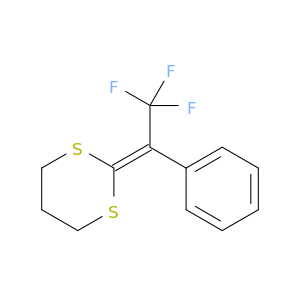 1,3-Dithiane, 2-(2,2,2-trifluoro-1-phenylethylidene)-