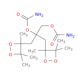 Carbamic acid,1,2-ethanediylbis-, bis[(3,4,4-trimethyl-1,2-dioxetan-3-yl)methyl] ester (9CI)