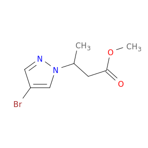 Methyl 3-(4-Bromo-1H-pyrazol-1-yl)butanoate