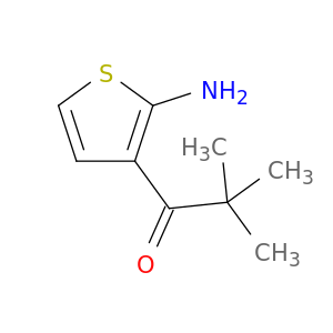 1-(2-Aminothiophen-3-yl)-2,2-dimethylpropan-1-one