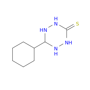 1,2,4,5-Tetrazine-3(2H)-thione, 6-cyclohexyltetrahydro-