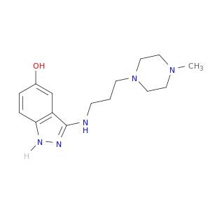 1H-Indazol-5-ol, 3-[[3-(4-methyl-1-piperazinyl)propyl]amino]-