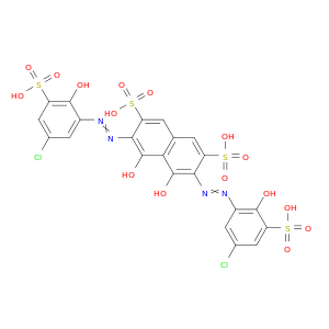 2,7-双(2-羟基-3-磺砜-5-氯苯基氧基)-1,8-二羟基-3,6-萘二磺酸