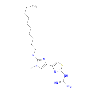Guanidine, [4-[2-(decylamino)-1H-imidazol-4-yl]-2-thiazolyl]-