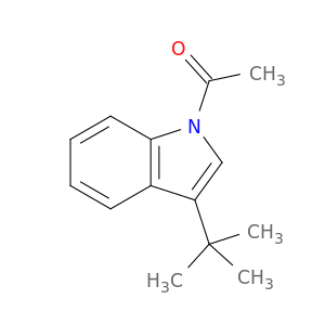 1H-Indole, 1-acetyl-3-(1,1-dimethylethyl)-