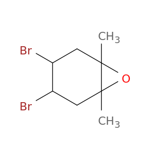 7-Oxabicyclo[4.1.0]heptane, 3,4-dibromo-1,6-dimethyl-