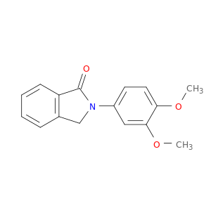 1H-Isoindol-1-one, 2-(3,4-dimethoxyphenyl)-2,3-dihydro-