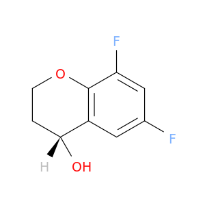 (4R)-6,8-difluoro-3,4-dihydro-2H-1-benzopyran-4-ol
