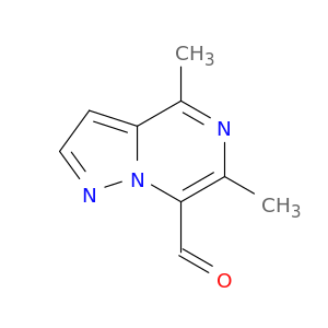 Pyrazolo[1,5-a]pyrazine-7-carboxaldehyde,4,6-dimethyl-