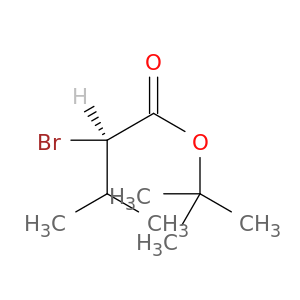 Butanoic acid, 2-bromo-3-methyl-, 1,1-dimethylethyl ester, (R)-