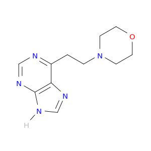 9H-Purine, 6-[2-(4-morpholinyl)ethyl]-