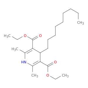 3,5-Pyridinedicarboxylicacid, 1,4-dihydro-2,6-dimethyl-4-nonyl-, 3,5-diethyl ester