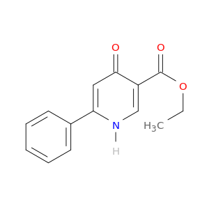 3-Pyridinecarboxylic acid, 1,4-dihydro-4-oxo-6-phenyl-, ethyl ester