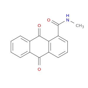 1-Anthracenecarboxamide, 9,10-dihydro-N-methyl-9,10-dioxo-