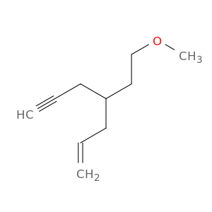 1-Hepten-6-yne, 4-(2-methoxyethyl)-