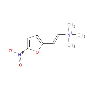 trimethyl-[(E)-2-(5-nitro-2-furyl)ethenyl]azanium