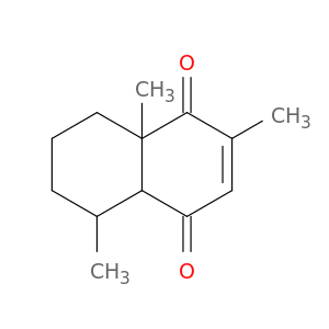 1,4-Naphthalenedione, 4a,5,6,7,8,8a-hexahydro-2,5,8a-trimethyl-
