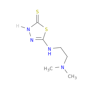 1,3,4-Thiadiazole-2(3H)-thione, 5-[[2-(dimethylamino)ethyl]amino]-