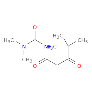 Pentanamide, N-[(dimethylamino)carbonyl]-4,4-dimethyl-3-oxo-