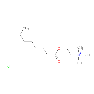 Ethanaminium, N,N,N-trimethyl-2-[(1-oxooctyl)oxy]-, chloride