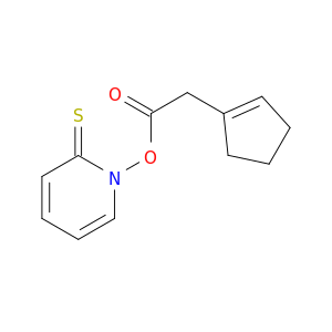 2(1H)-Pyridinethione, 1-[(2-cyclopenten-1-ylacetyl)oxy]-