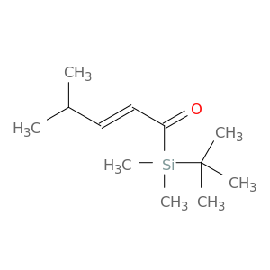 Silane, (1,1-dimethylethyl)dimethyl[(2E)-4-methyl-1-oxo-2-pentenyl]-