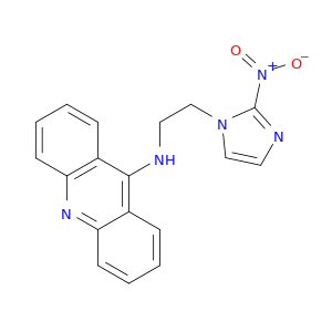 9-Acridinamine, N-[2-(2-nitro-1H-imidazol-1-yl)ethyl]-