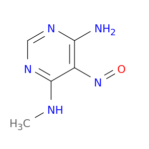 4,6-Pyrimidinediamine, N-methyl-5-nitroso-