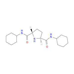 2,5-Pyrrolidinedicarboxamide, N,N'-dicyclohexyl-, (2S,5S)-