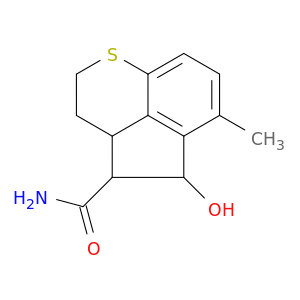 3,3a,4,5-四氢-5-羟基-6-甲基-2h-indeno[7,1-bc]硫吡喃-4-甲酰胺