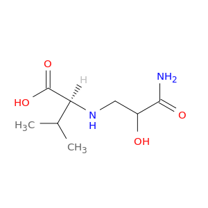 L-Valine, N-(3-amino-2-hydroxy-3-oxopropyl)-