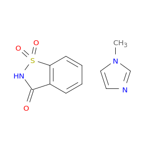 Saccharin 1-methylimidazole (SMI)